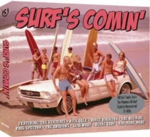 Image of Surfs Comin by Various Artists CD Album