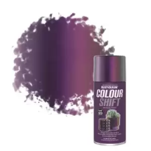 image of Rust-Oleum Colour Shift Spray Paint Purple Eclipse - 150ml