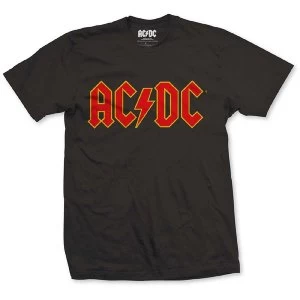 Image of AC/DC - Logo Kids 5 - 6 Years T-Shirt - Black