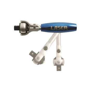 image of Laser - Ratchet - Swivel Head - 3/8in. Drive - 4775