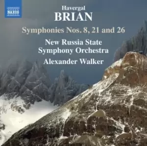 Image of Havergal Brian Symphonies Nos 8 21 and 26 by Havergal Brian CD Album