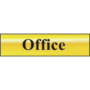 image of ASEC Office 200mm x 50mm Self Adhesive Sign