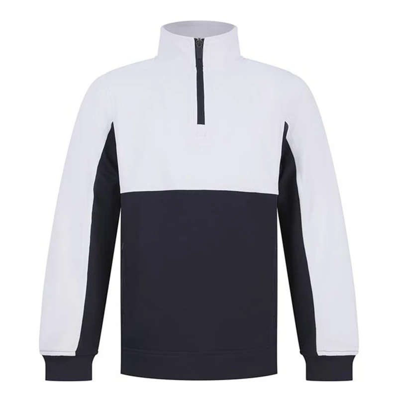 Image of Finden & Hales PC4714 boys's Children's fleece jacket in White
