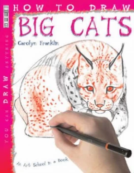 Image of How to Draw Big Cats by Carolyn Franklin Paperback