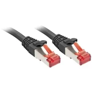 Image of LINDY 47397 RJ45 Network cable, patch cable CAT 6 S/FTP 7.50 m Black