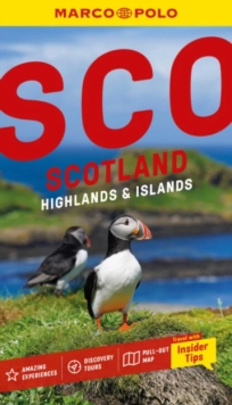Image of Marco Polo Scotland's Highlands and Islands Pocket Travel Guide : Pull-out Map Local Knowledge Covers: Loch Ness, North Coast 500, Isle of Skye an