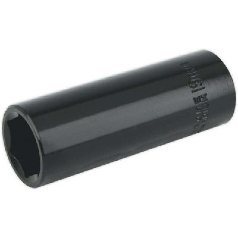 Image of Loops 19mm Forged Deep Impact Socket - 1/2 Inch Sq Drive Chrome Vanadium Wrench Socket Multi