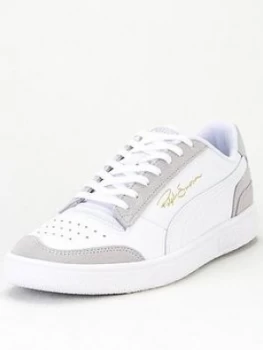 Puma Puma Ralph Sampson Lo Vintage, White/Grey, Size 10, Men