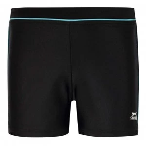 image of Slazenger Swim Boxer Trunks Infants - Black