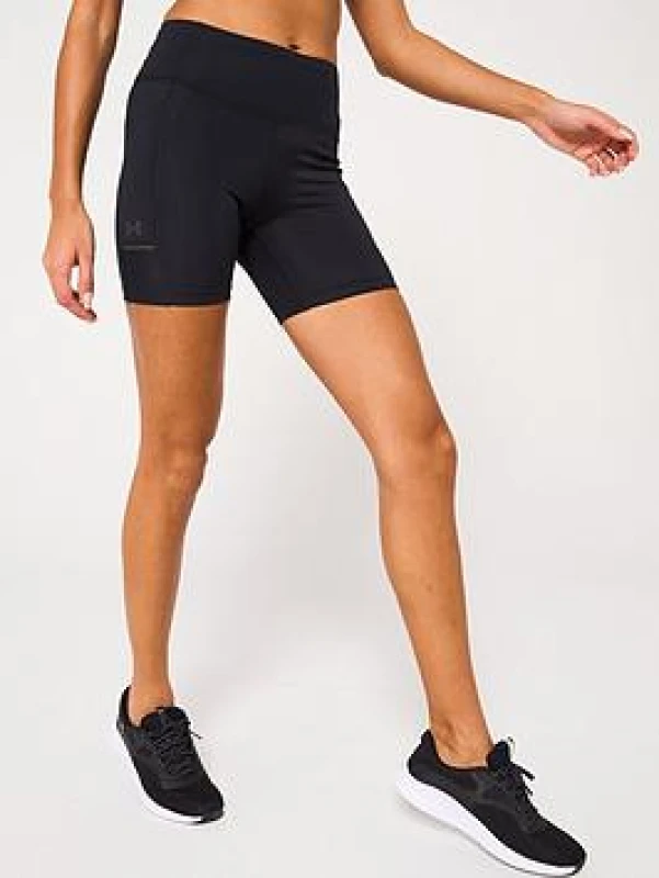 Image of Under Armour Armour Ua Launch Half Tight Tracksuit Short Womens - Black 14