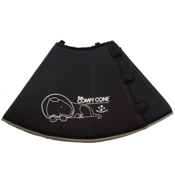 Image of E-collar Comfy Cone Black M 20cm - Black - All Four Paws