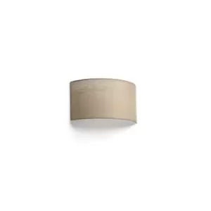 image of Otton Horizontal Round Jute Wall Lamp 2L