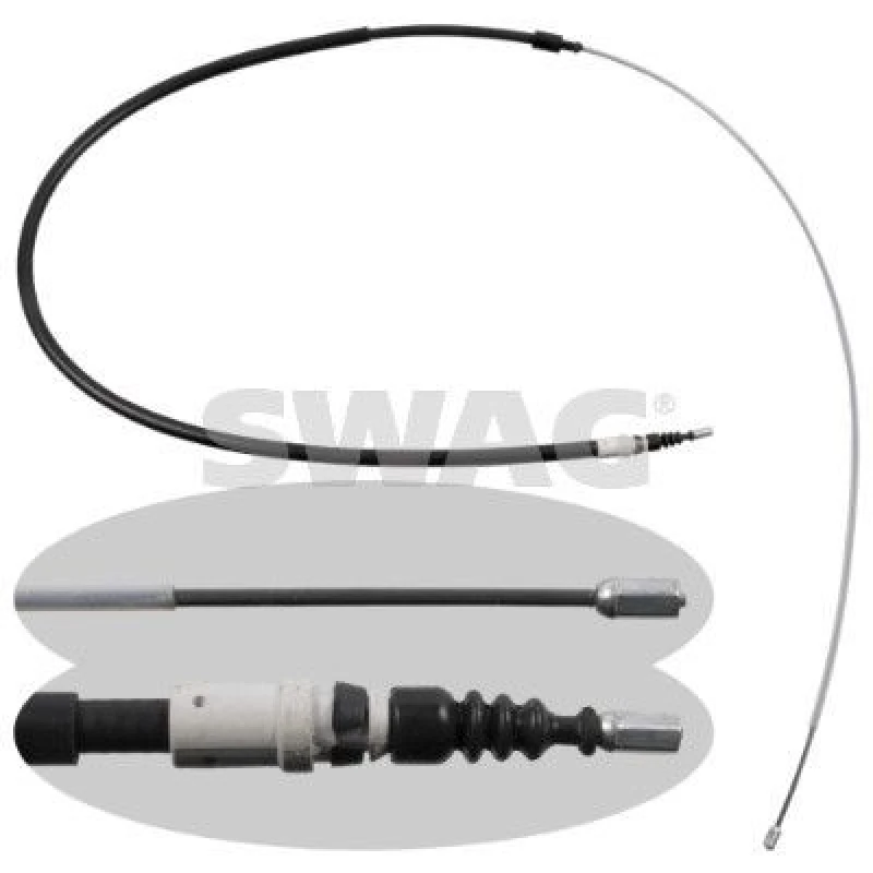 Image of Handbrake cable SWAG 62 94 9628
