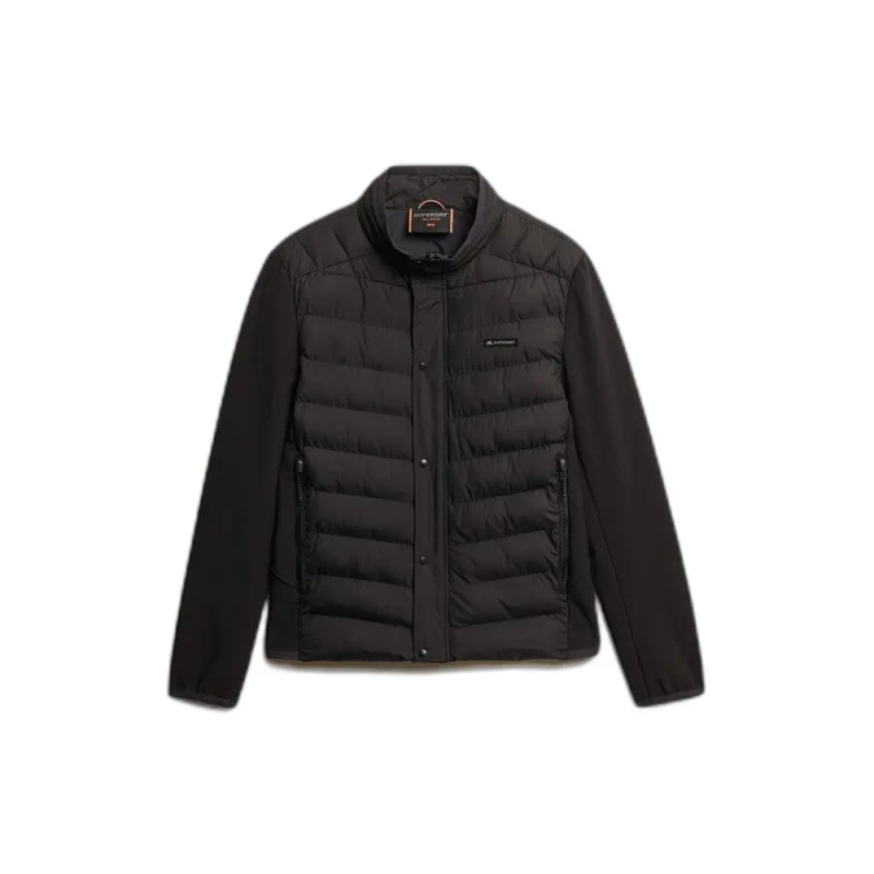 Image of Superdry Jacket Superdry Popper Softshell Noir Male M