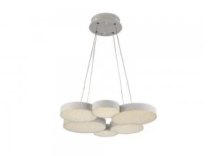 Image of Ceiling Pendant 61cm Diameter 54W LED 3000K, 2650lm, RF Remote Control White