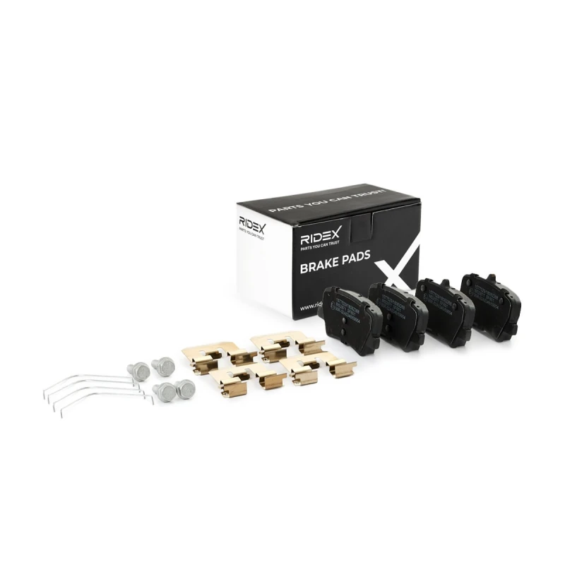 Image of RIDEX Brake pad set RIDEX 402B1723