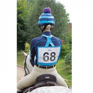 Shires Number Bib - Turq