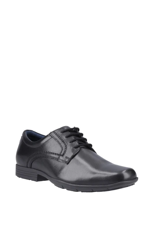 Image of Pod Mens Alec Lace Up Leather Shoes UK Size 7 (EU 41) Black POD020-BLACK-7