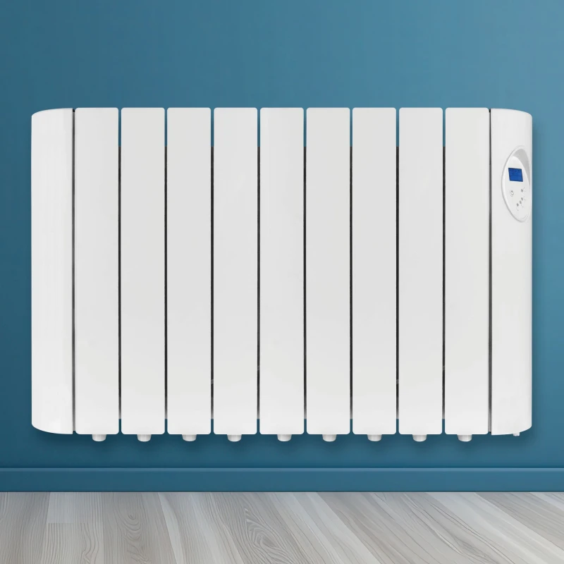 Image of FUTURA DIRECT Futura Direct - Futura 1800W Oil Filled Electric Radiator Panel Heater 24/7 Day Timer Lot 20 Wall Mounted Low Energy Retention Heater FF