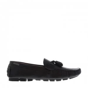 image of Firetrap Terni Mens Tassel Loafers - Black