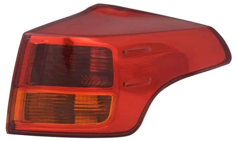 Image of TYC 11-12633-01-2 Rear light Outer section, without bulb holder, Right Combination Rearlight (391)