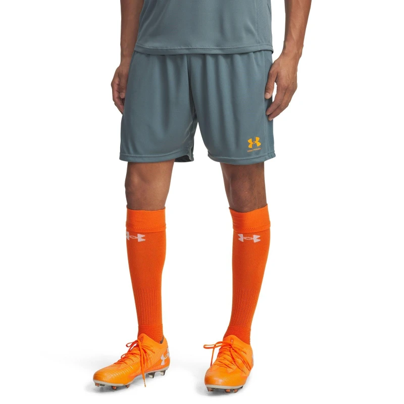 Image of Under Armour Challenger Training Shorts Mens Grey/Orange male S