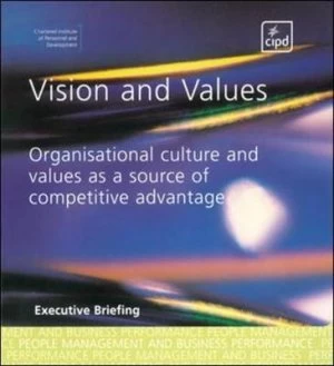 Image of Vision and Values by The Cipd Paperback