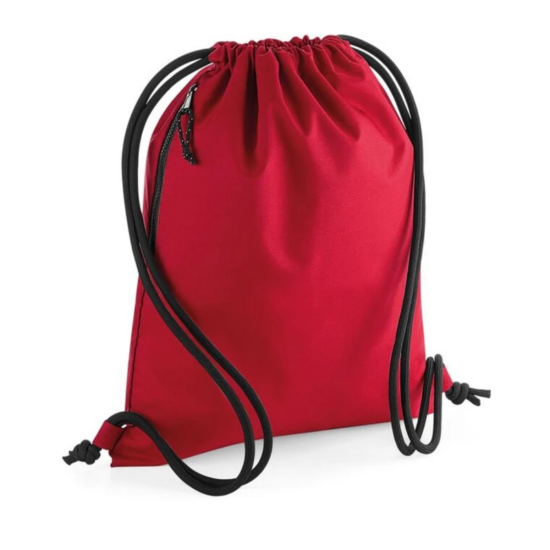 Image of Bagbase Mens Drawstring Bag in Red Red Male