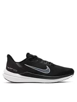 Image of Nike Air Winflo 9 - Black/White, Size 12, Men