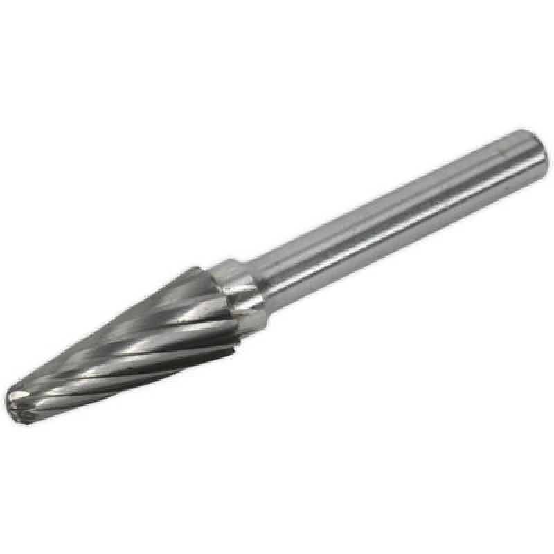 Image of Loops 10mm Carbide Rotary Burr Bit - RIPPER / COARSE Conical Ball - Engraving Milling Multi