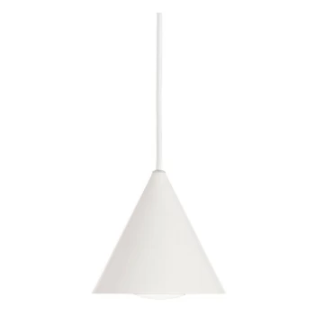 image of Ideal Lux Lighting - Ideal Lux A-LINE - Indoor Dome Ceiling Pendant Lamp 1 Light White, GU10