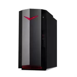 Image of Acer NITRO 50 N50-640 i7-12700 Desktop Intel Core i7 16GB DDR4-SDRAM 2256GB HDD+SSD Windows 11 Home PC Black