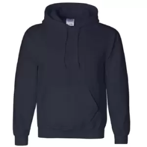 image of Gildan Heavyweight DryBlend Adult Unisex Hooded Sweatshirt Top / Hoodie (13 Colours) (2XL) (Navy)