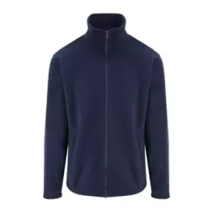 PRO RTX Adults Unisex Pro Fleece Jacket (XS) (Navy)