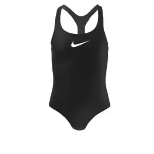 Image of Nike Swoosh Swimsuit Junior Girls - Black