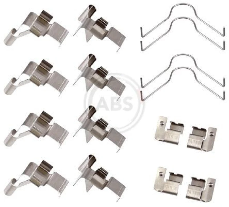 Image of A.B.S. Brake pad fitting kit A.B.S. 1895Q