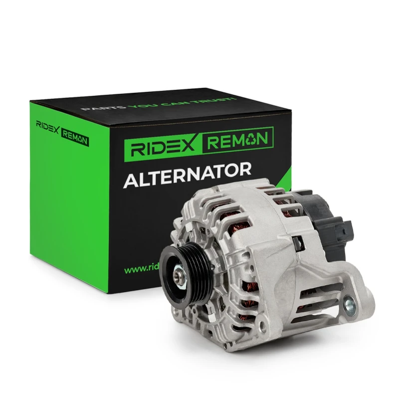 Image of RIDEX REMAN 4G0475R Generator Alternator Charging Current: 120A, Voltage: 12V Alternator (4)