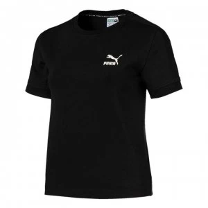 Puma T7 T Shirt - Cotton Black