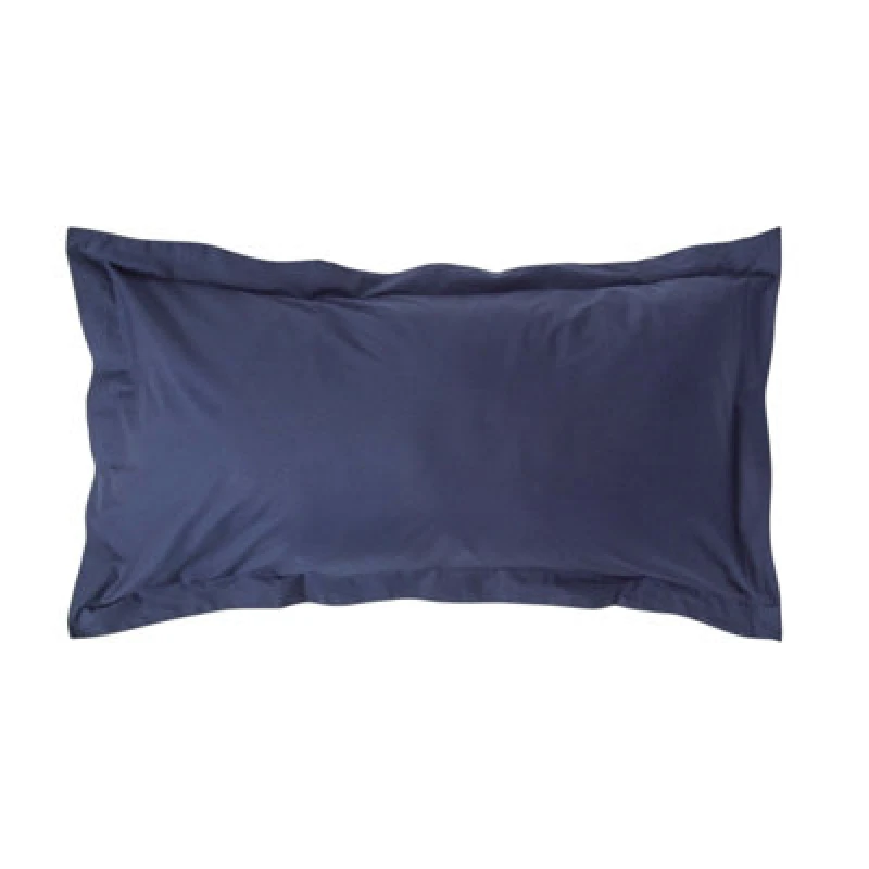 Image of Homescapes Egyptian Cotton Oxford Pillowcase 200 TC, King Size Navy