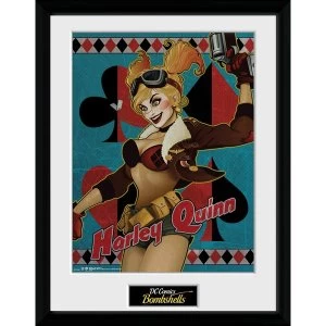 Image of DC Comics Harley Quinn Bombshells Collector Print