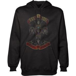 image of Guns N' Roses - Appetite for Destruction Unisex Large Pullover Hoodie - Black