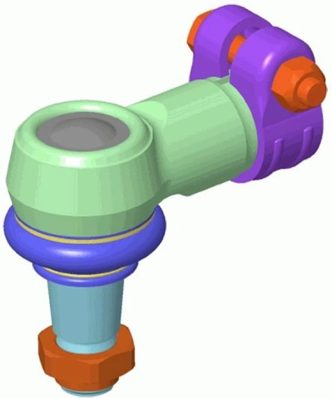 Image of Track rod end LEMFORDER 39362 01