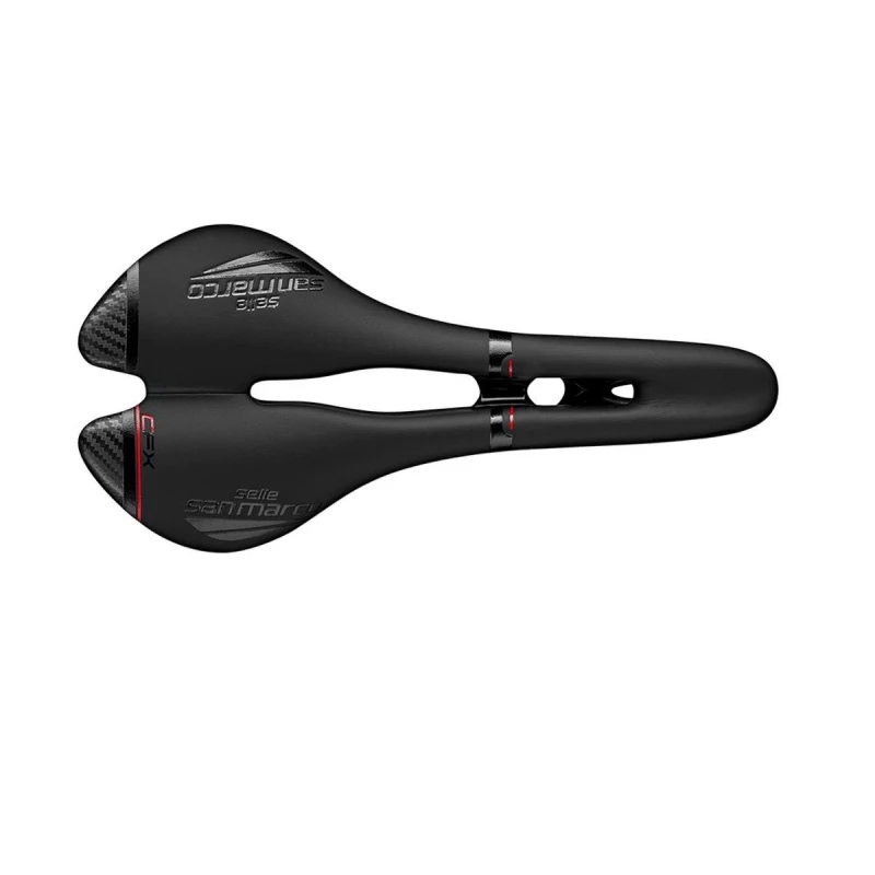 Image of Selle San Marco Aspide Open-Fit Carbon FX Saddle Black unisex NARROW (S2