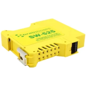 image of Brainboxes SW-525 Industrial 5 Port PoE+ 10/100 Ethernet Switch