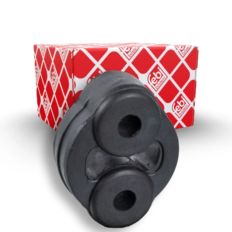 Image of FEBI BILSTEIN 30785 Holder, exhaust system Rear Axle Rubber Holder,exhaust system (1059)