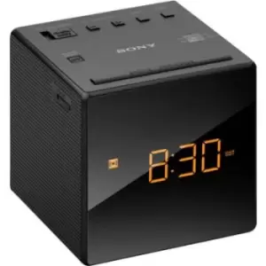 image of Sony ICF-C1 Radio alarm clock FM, AM Black