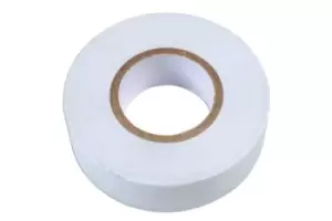 image of Connect 36894 White PVC Insulation Tape 19mm x 20m - Pack 1