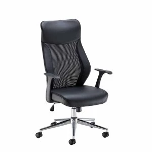 image of TC Office Fonseca II Mesh Back Chair, Black