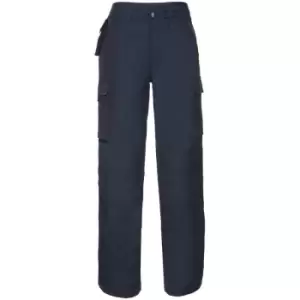 Image of Russell Work Wear Heavy Duty Trousers (Long) / Pants (30W x Long) (French Navy) - French Navy