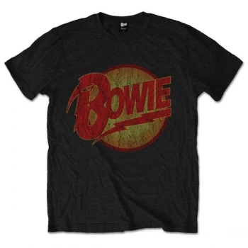 Image of David Bowie - Diamond Dogs Vintage Unisex XXX-Large T-Shirt - Black